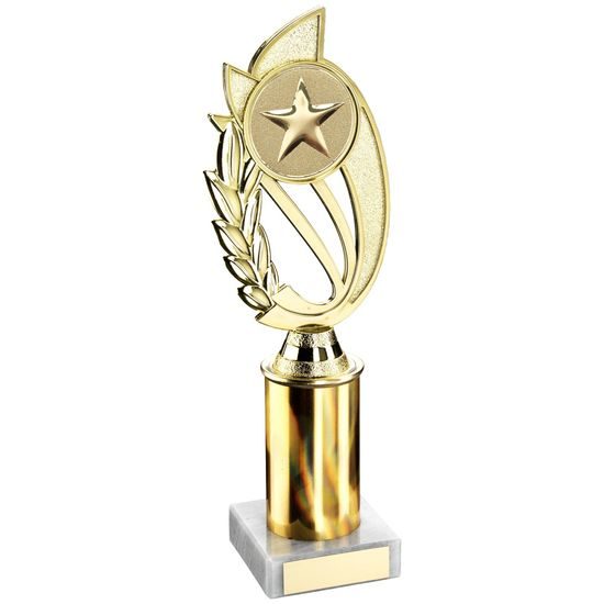 Gold Star Logo Insert Trophy