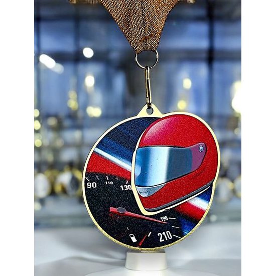 Aurum Motorsport Stainless Steel Medal