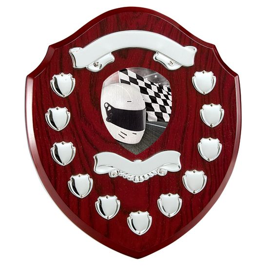 Northumbria Motorsports Rosewood Wooden 11 Year Annual Shield