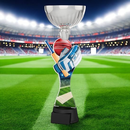 Montreal Cricket Gloves Silver Cup Trophy