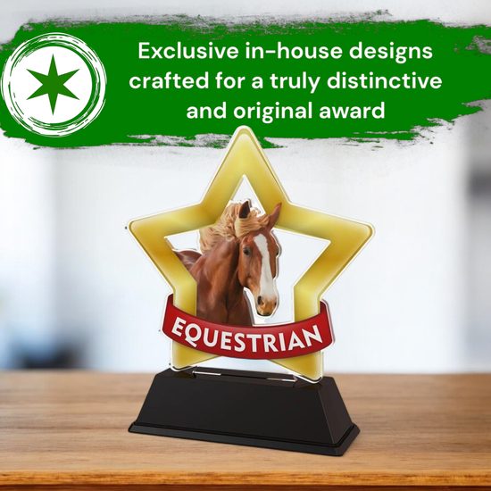 Mini Star Equestrian Trophy
