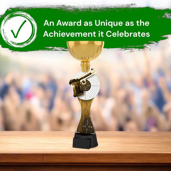 Vancouver Classic Pistol Shooting Gold Cup Trophy