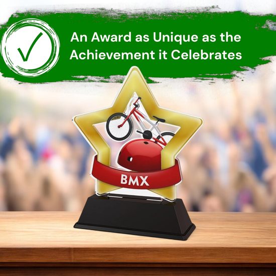 Mini Star BMX Trophy