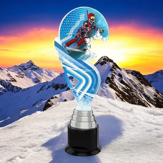 Aspen Ski Slalom Snowflake Trophy