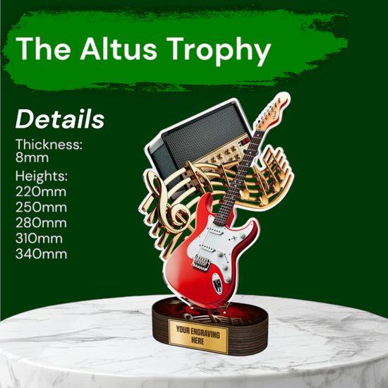Altus Electric Guitar Trophy