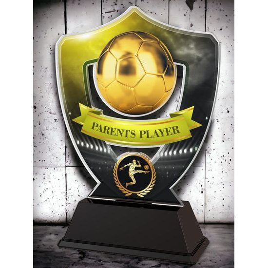 Club Colours Parents Player Shield Trophy