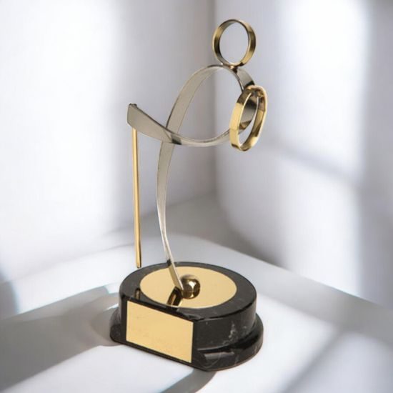 Sevilla Walking and Hiking Handmade Metal Trophy