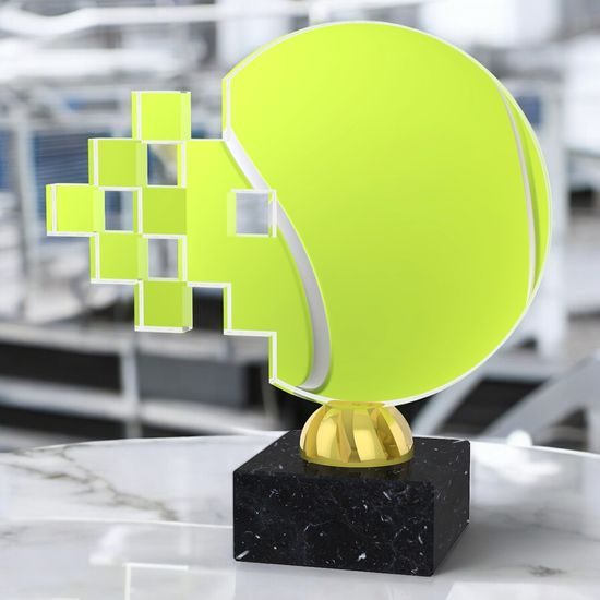 Techspire Tennis Acrylic Trophy