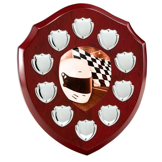 Anglia Motorsports Rosewood Wooden 10 Year Annual Shield