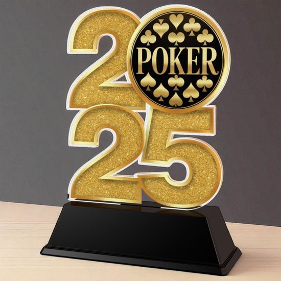 Poker 2025 Trophy