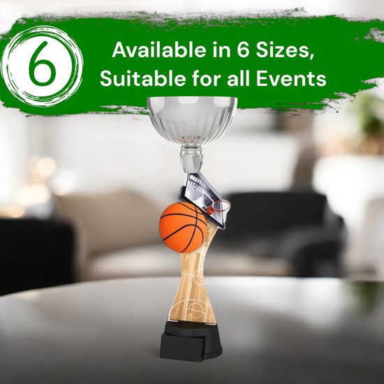 Montreal Basketball Silver Cup Trophy