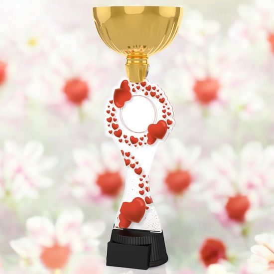 Perfect Match Heart Gold Cup