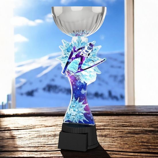 Montreal Ski Jump Silver Cup Trophy