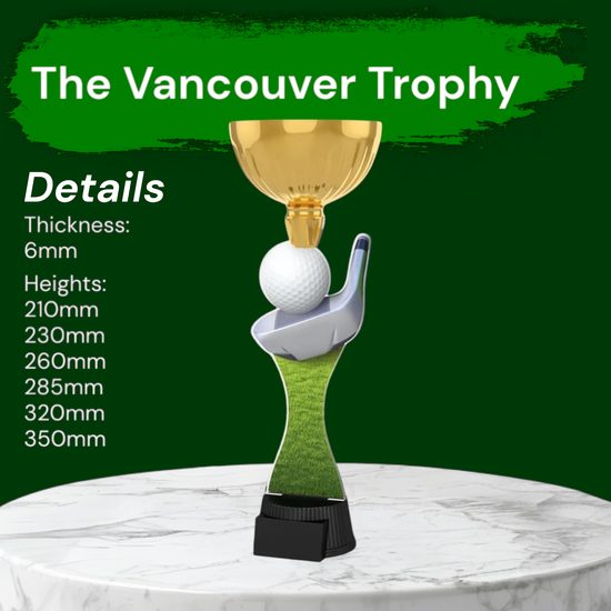 Vancouver Golf Gold Cup Trophy