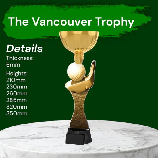 Vancouver Classic Golf Gold Cup Trophy