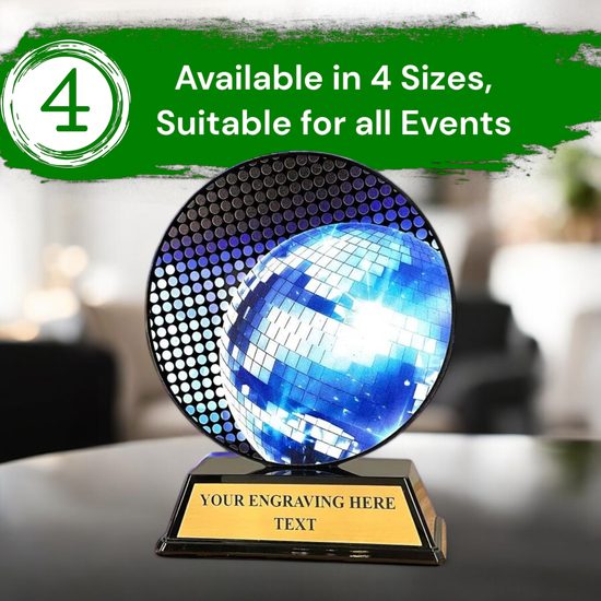 Roswell Dance Glitterball Trophy