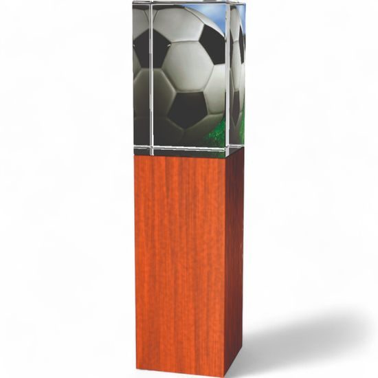 Lumina Football Wood and Glass Award