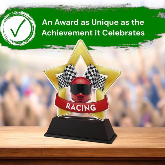 Mini Star Motor Racing Trophy