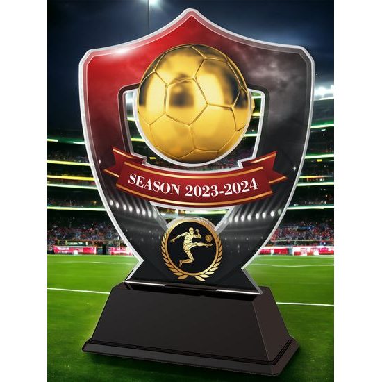 Club Colours Football Squad 2023-24 Shield Trophy