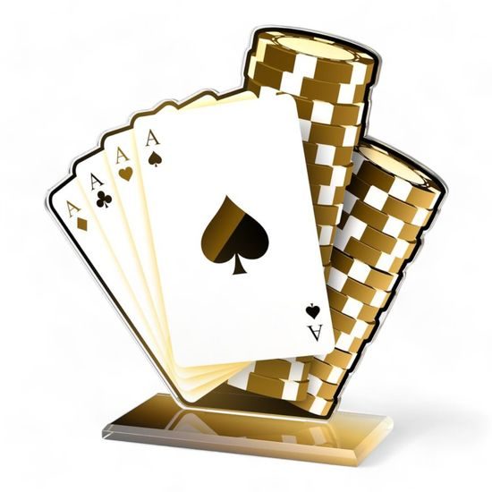 Cannes Classic Playing Cards Trophy