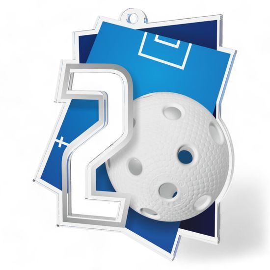 Poznan Floorball Number 2 Medal