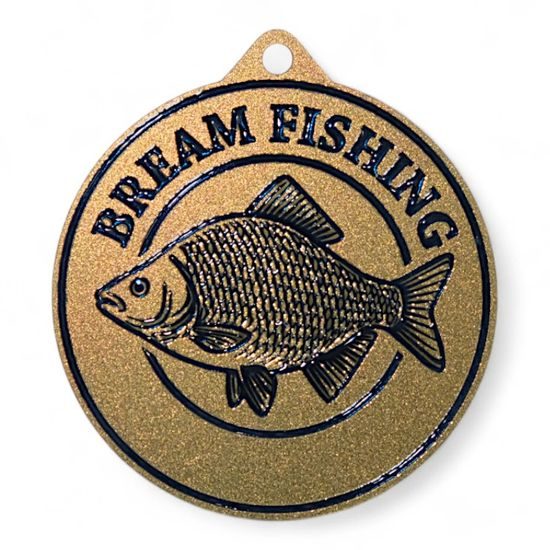 Quantum Bream Fishing Stainless Steel Medal