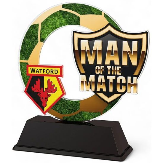 Football Custom Man of the Match Trophy