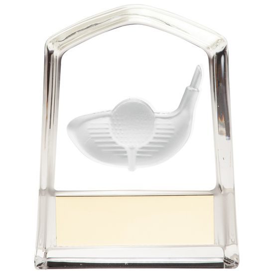 Kingdom Glass Golf Driver Trophy