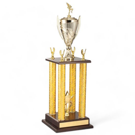 Goliath Golden Column Tower Trophy Cup