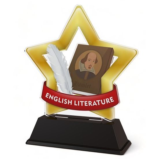 Mini Star English Literature Trophy