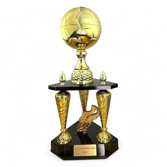 Pele Football Tower Trophy