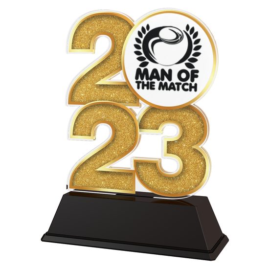 Rugby Man of the Match 2023 Trophy