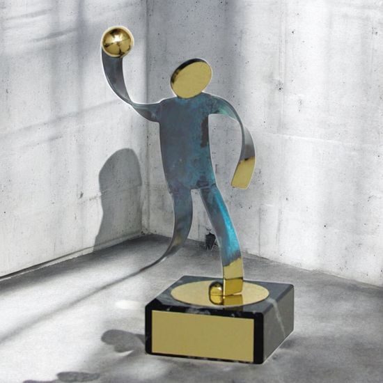 Toledo Handball Handmade Metal Trophy