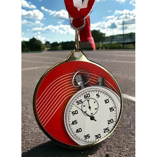 Hercules Texture Print Athletics Medal