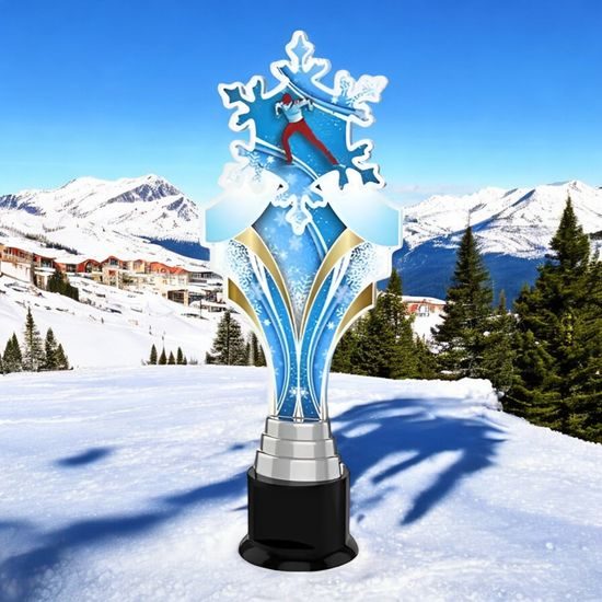Verbier Cross Country Skiing Snowflake Trophy