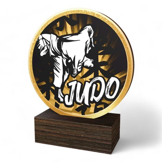 Holt Classic Judo Real Wood Trophy