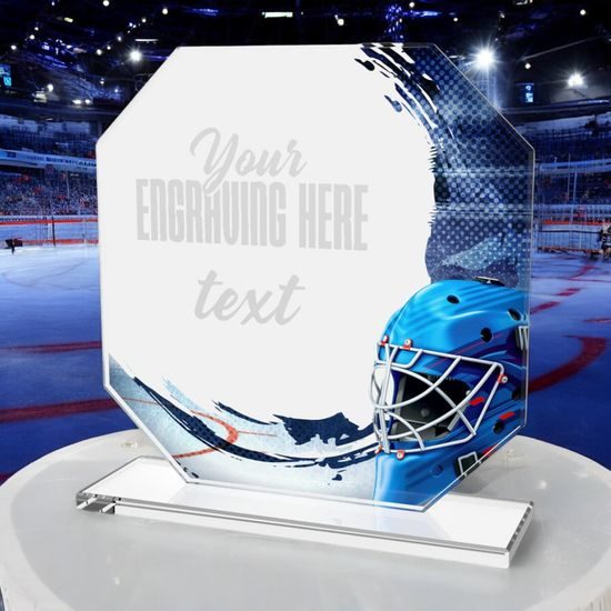 Hopper Ice Hockey Goalkeeper Glass Award