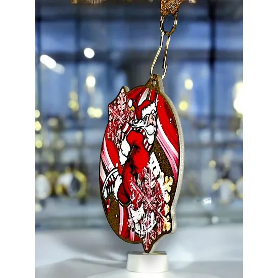 Aurum Stainless Steel Santa Run Medal