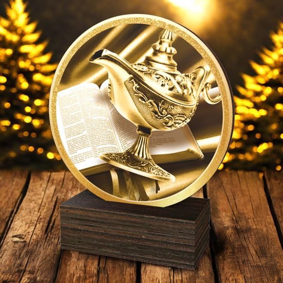 Holt Classic Quiz Night Wood Trophy