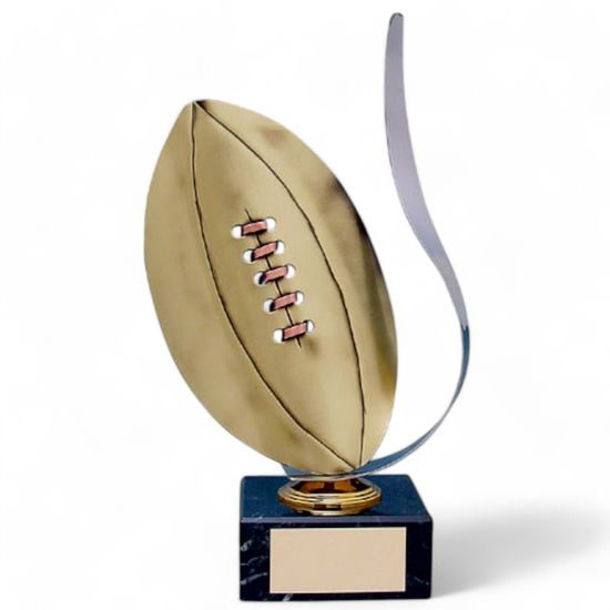Zaragoza Rugby Handmade Metal Trophy