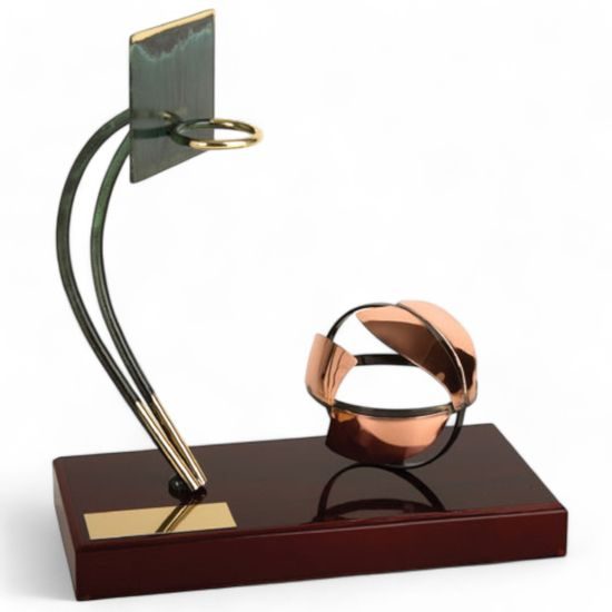 Aragon Basketball Handmade Metal Trophy