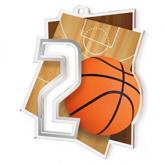 Poznan Baksetball Number 2 Medal