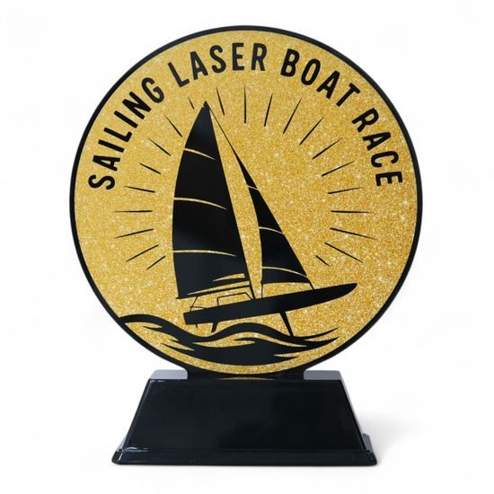 Quantum Sailing Laser Boat Race Trophy