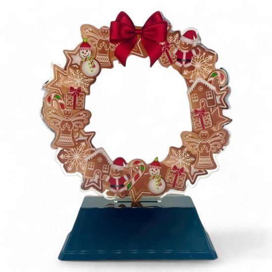 Festive Christmas Wreath Trophy