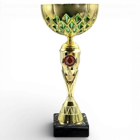 Regent Gold and Green Cup