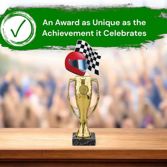 Verona Motorsports Helmet Trophy