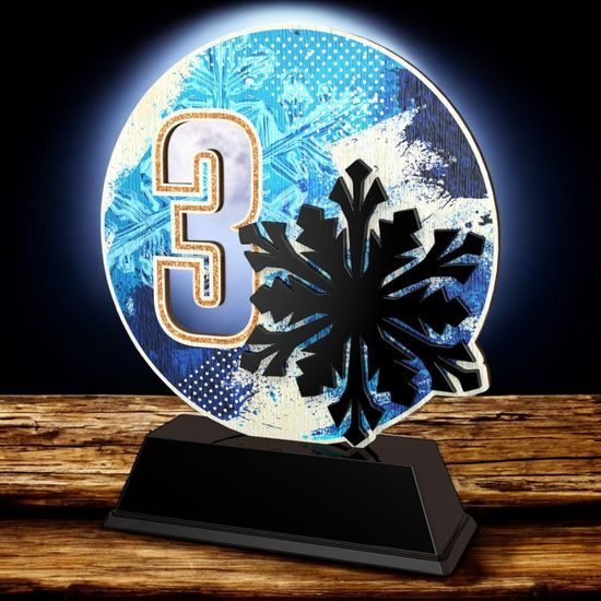 Eclipse Snowflake Trophy