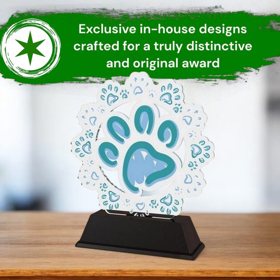 Ostrava Blue Dog Paw Trophy