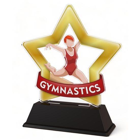 Mini Star Female Gymnastics Trophy