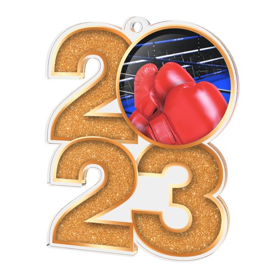 Boxing Glove 2023 Acrylic Medal